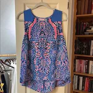 Lilly Pulitzer mosaic print tank